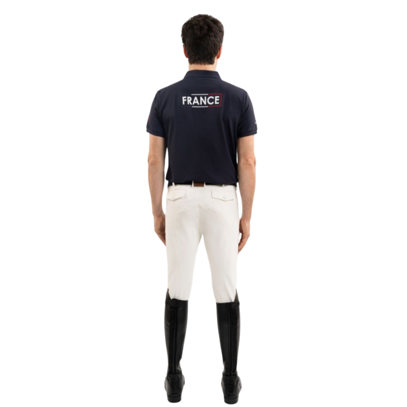 Harcour - Polo manica corta uomo Fuego blu navy
