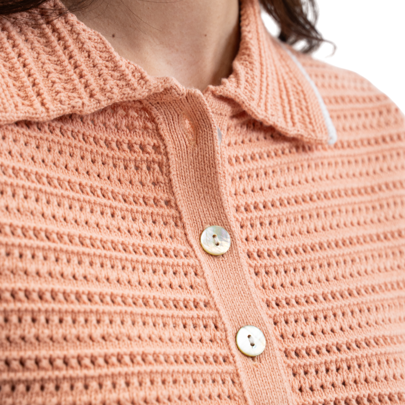Harcour - Women's short-sleeve T-shirt Pony apricot | - Ohlala