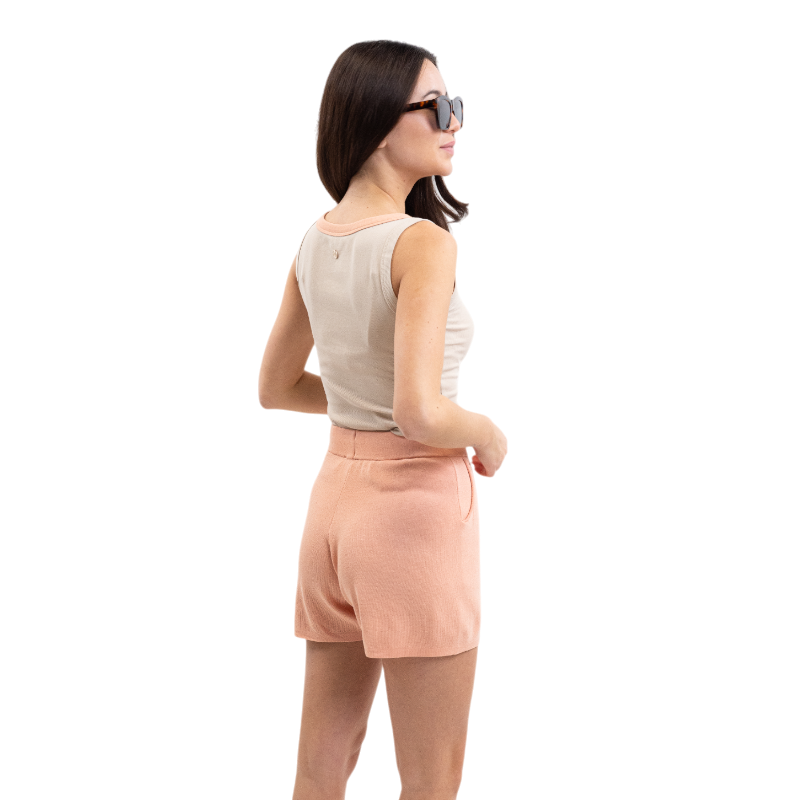 Harcour - Women's shorts Saya apricot | - Ohlala