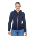 Harcour - Damen Langarm-Sweatshirt mit Reißverschluss Sworm Marine | - Ohlala