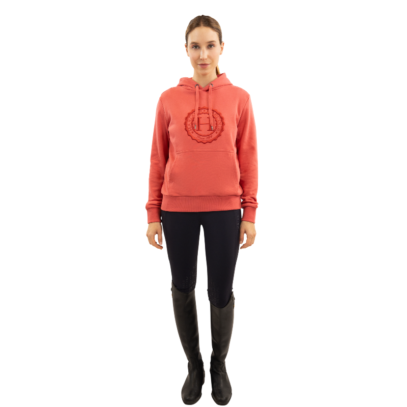 Harcour - Sweat manches longues femme Sama pamplemousse | - Ohlala