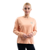 Harcour - Women's long-sleeve sweatshirt Santana apricot | - Ohlala