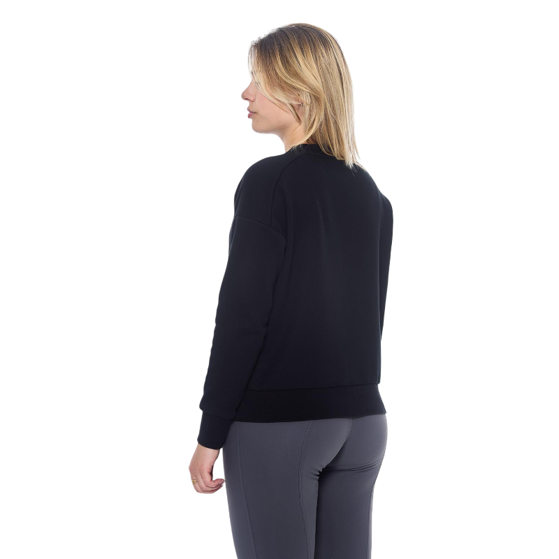 Harcour - Dames longsleeve sweater Sirius zwart | - Ohlala