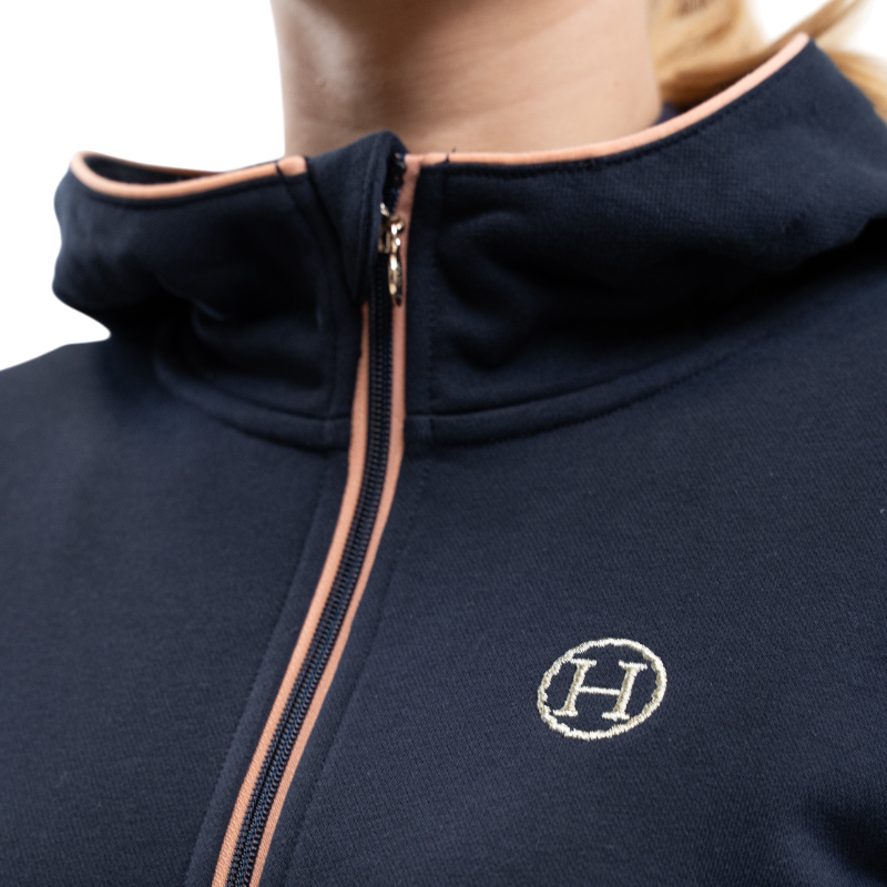 Harcour - Women's long sleeve sweatshirt Strella navy | - Ohlala