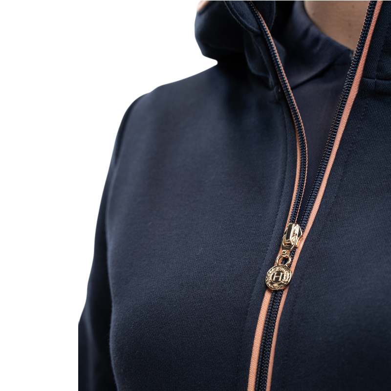 Harcour - Women's long sleeve sweatshirt Strella navy | - Ohlala