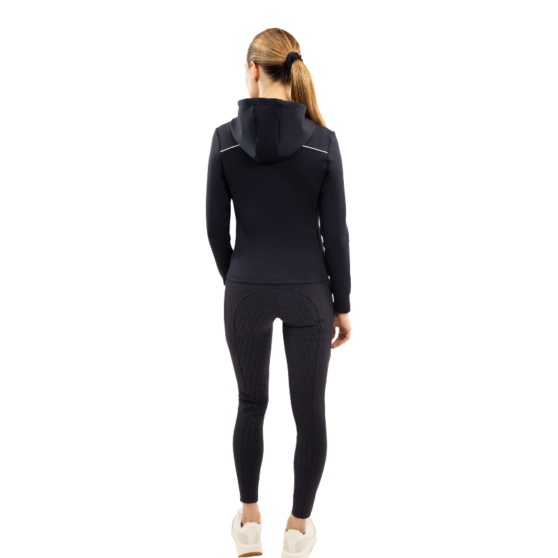 Harcour - Sweat zippé femme Bryssea marine | - Ohlala