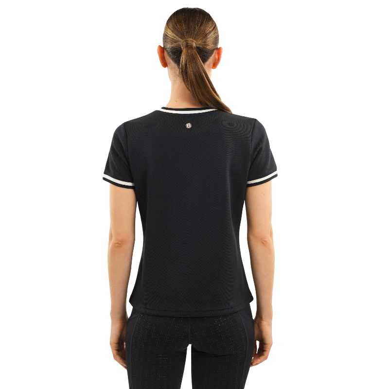 Harcour - Kurzarm-T-Shirt Damen Belsara marine | - Ohlala