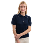 Harcour - Women's short-sleeve T-shirt Pony navy | - Ohlala