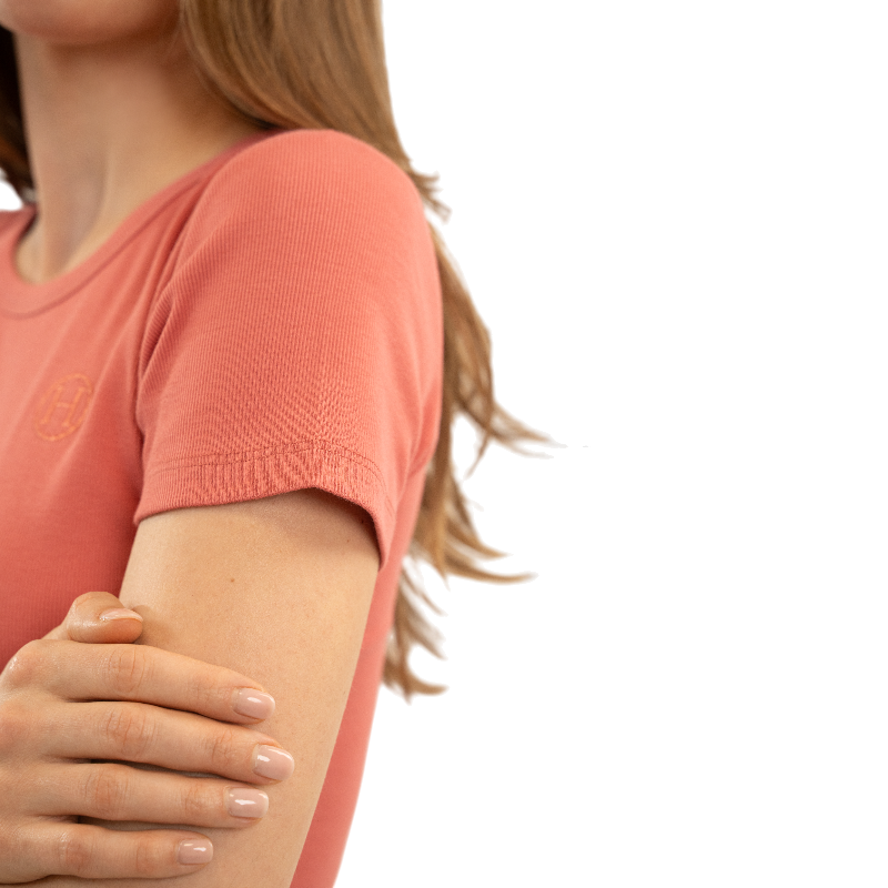 Harcour - Women's short sleeve t-shirt Tarlala grapefruit | - Ohlala