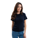 Harcour - Women's short-sleeve T-shirt Tzimi navy | - Ohlala