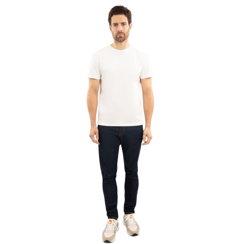 Harcour - Men's short-sleeve T-shirt Titouan white | - Ohlala