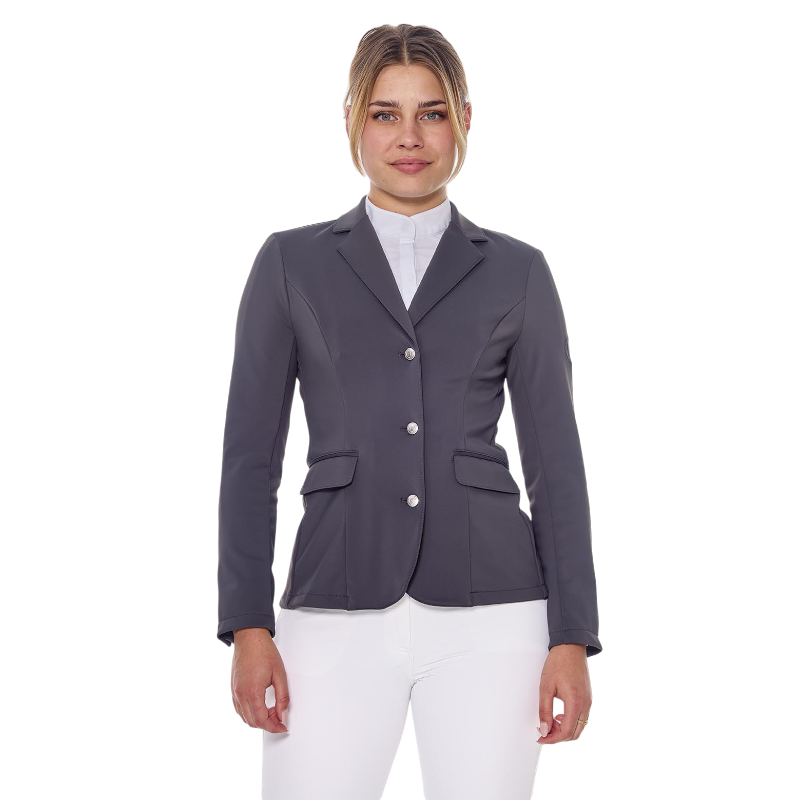 Harcour - Women's anthracite grey Jismy competition jacket | - Ohlala