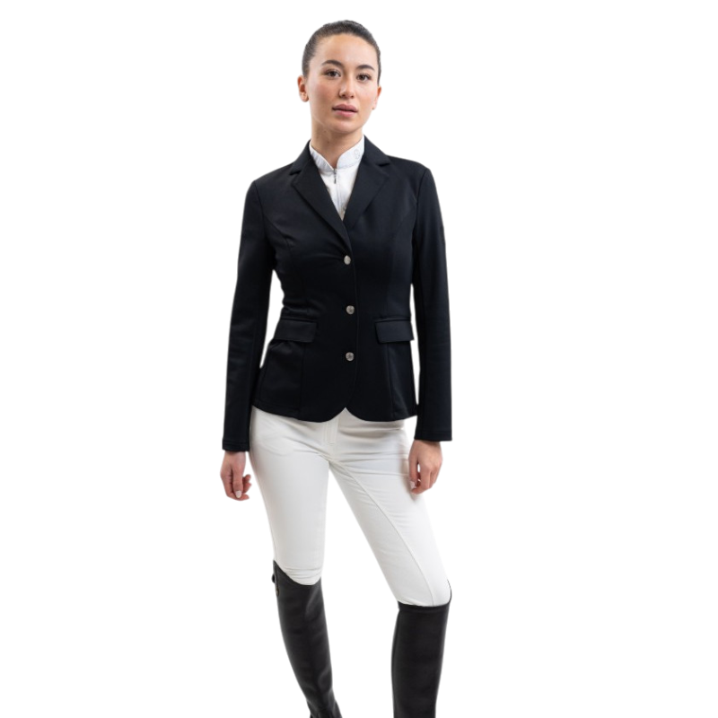 Harcour - Veste de concours femme Jismy noir | - Ohlala