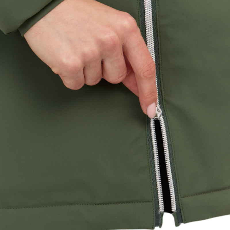 Harcour - Giacca lunga donna Abby verde trifoglio