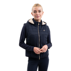Harcour - Women's Berla navy sleeveless jacket | - Ohlala