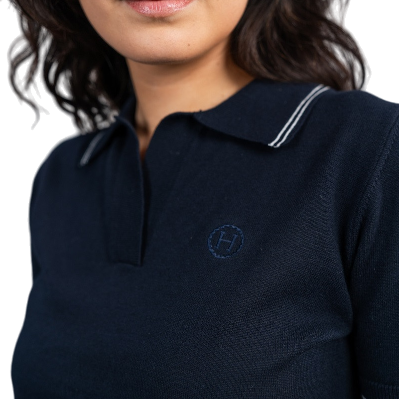 Harcour - Polo femme Shark marine | - Ohlala
