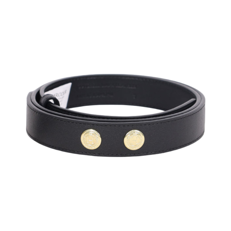 Harcour - Ceinture Blanche noir | - Ohlala