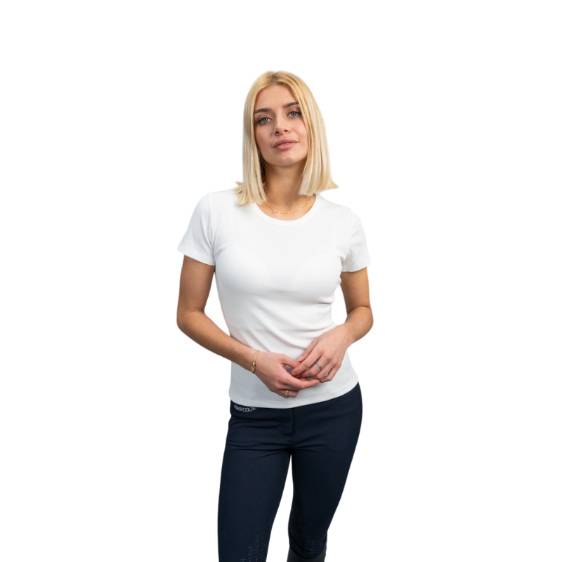 Harcour - Camiseta de manga corta mujer Tarlala blanca | - Ohlala