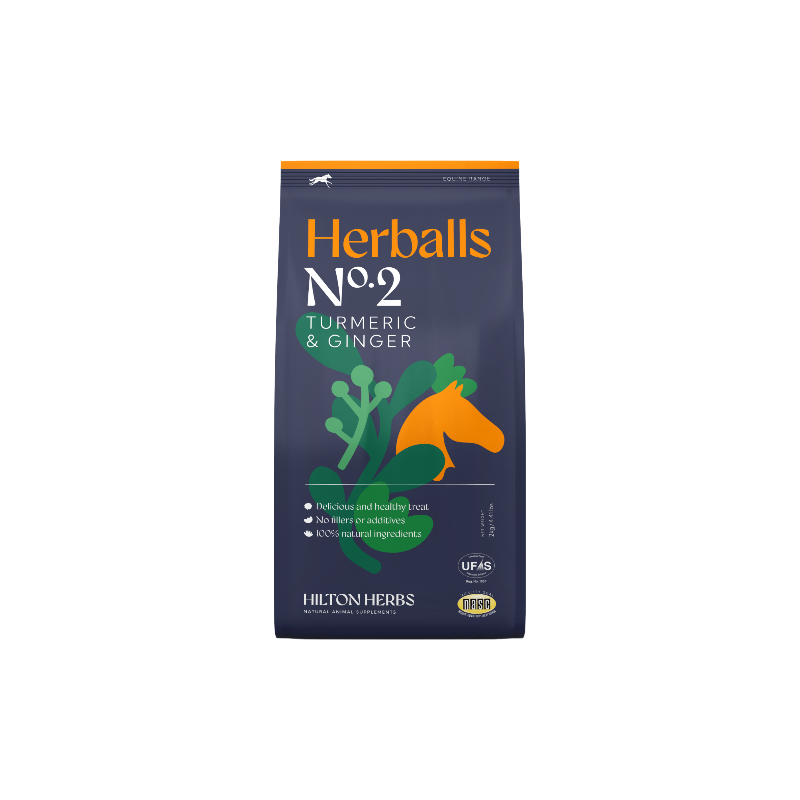 Hilton Herbs - Friandises pour chevaux naturelles Herballs N°2 curcuma/ gingembre | - Ohlala