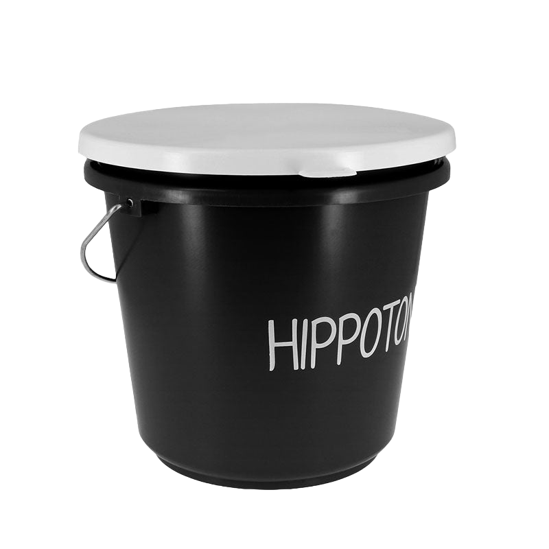 Hippotonic - Wiadro stajenne czarne 5L | - Ohlala