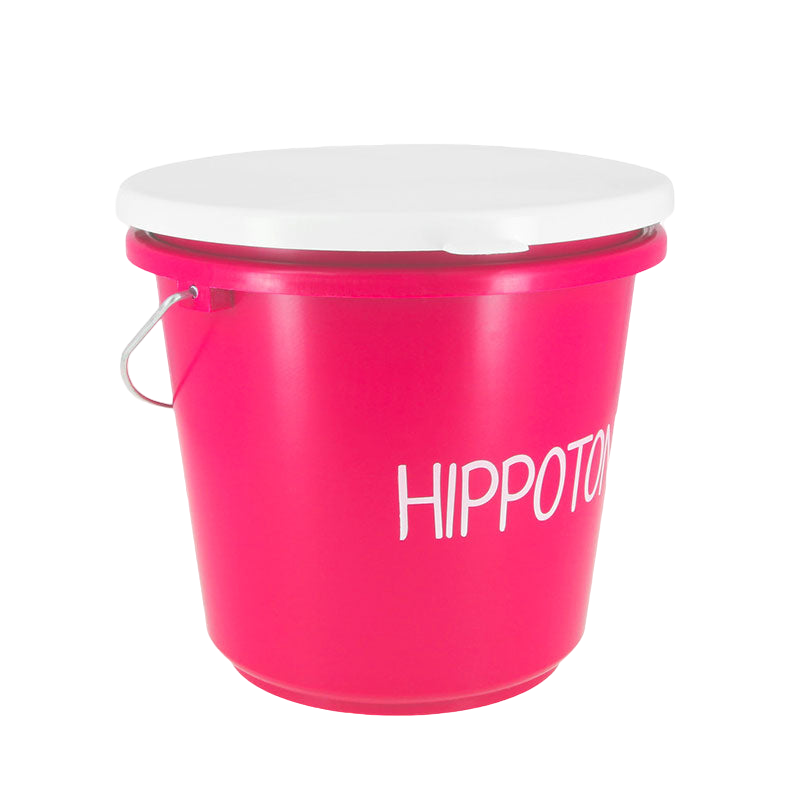 Hippotonic - Różowe wiaderko stajenne 5L | - Ohlala