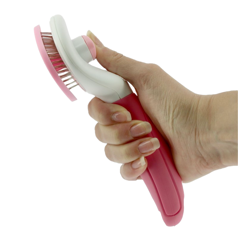 Hippotonic - Verzorgingsborstel Autonet roze | - Ohlala