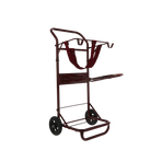 Hippotonic - Carrello portasella corto bordeaux | - Ohlala