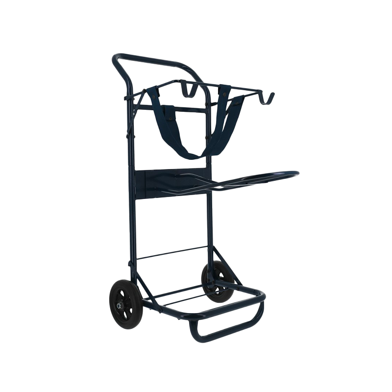 Hippotonic - Carrello portasella corto blu navy | - Ohlala