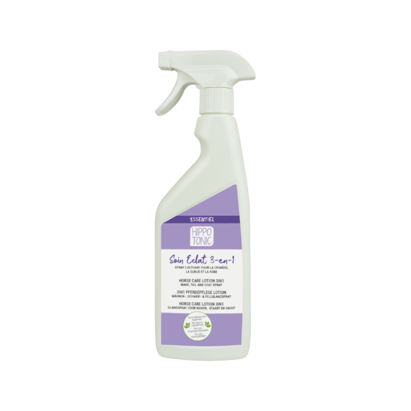 Hippotonic - Spray 3-en-1 nettoyant/ démêlant/ lustrant Soin Eclat | - Ohlala