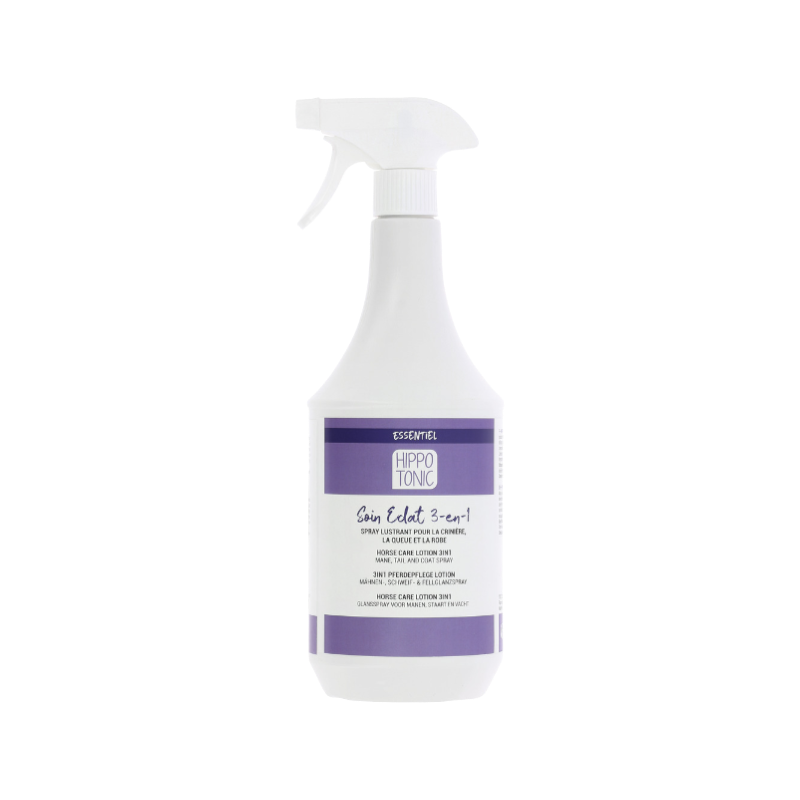 Hippotonic - Spray 3-en-1 nettoyant/ démêlant/ lustrant Soin Eclat | - Ohlala