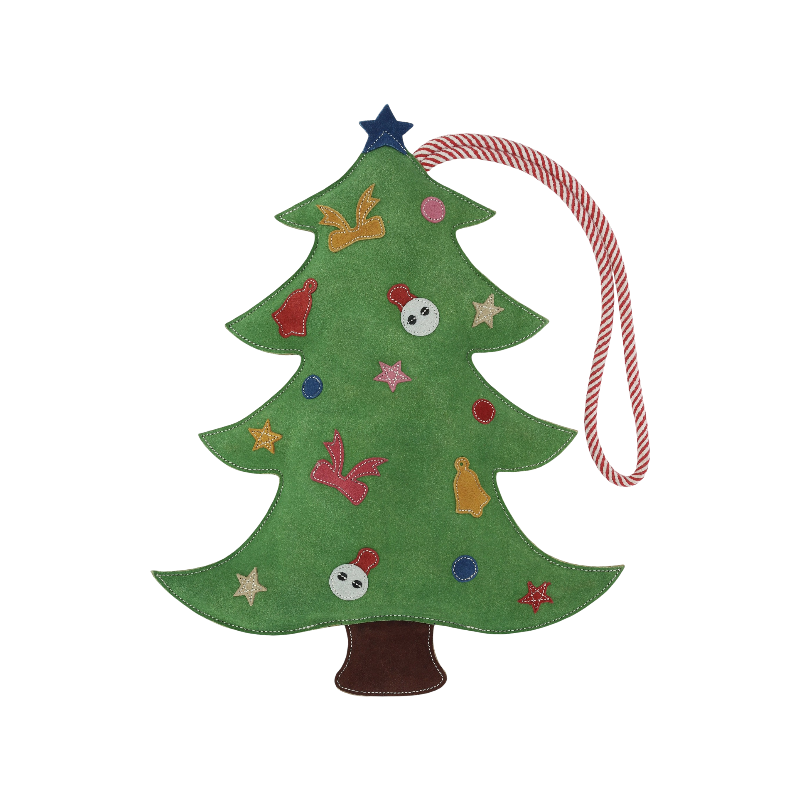 Hippotonic - Jouet pour chevaux Sapin de Noël vert
