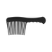 Hippotonic - Soft wide-tooth comb black | - Ohlala