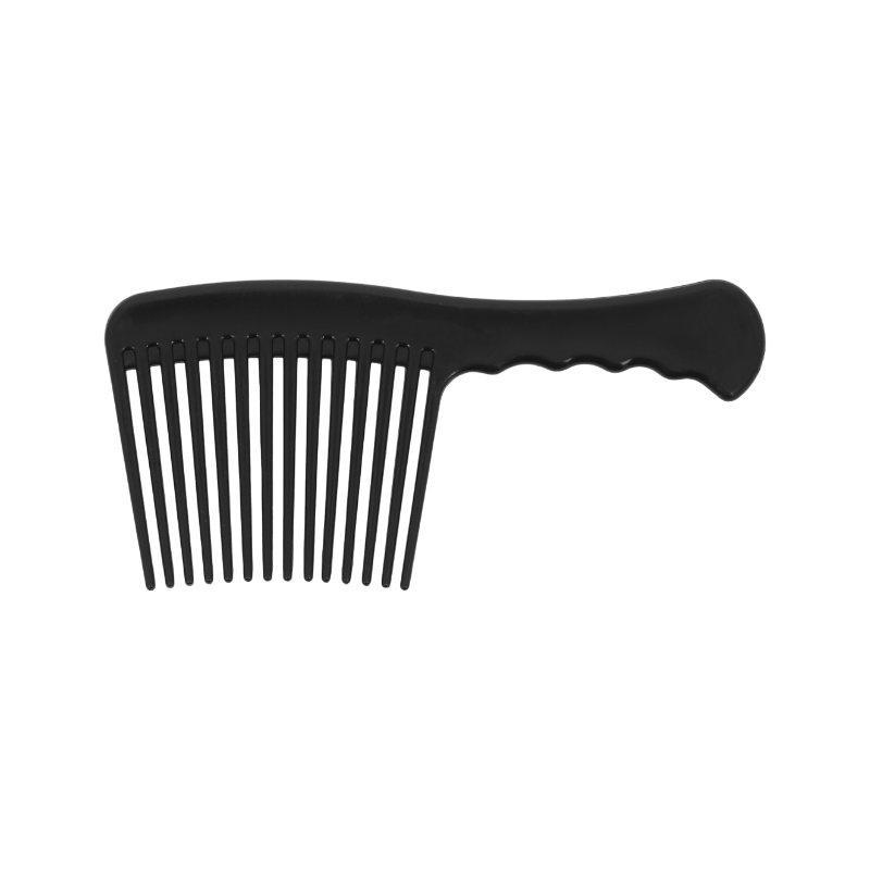 Hippotonic - Soft wide-tooth comb black | - Ohlala