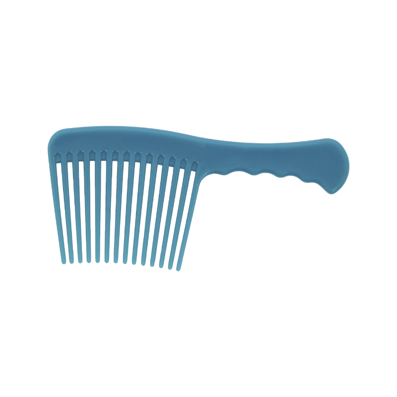 Hippotonic - Soft wide-tooth comb turquoise | - Ohlala