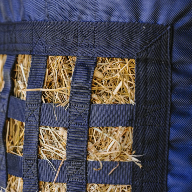 Hippotonic - Large mesh rectangle hay bag navy | - Ohlala