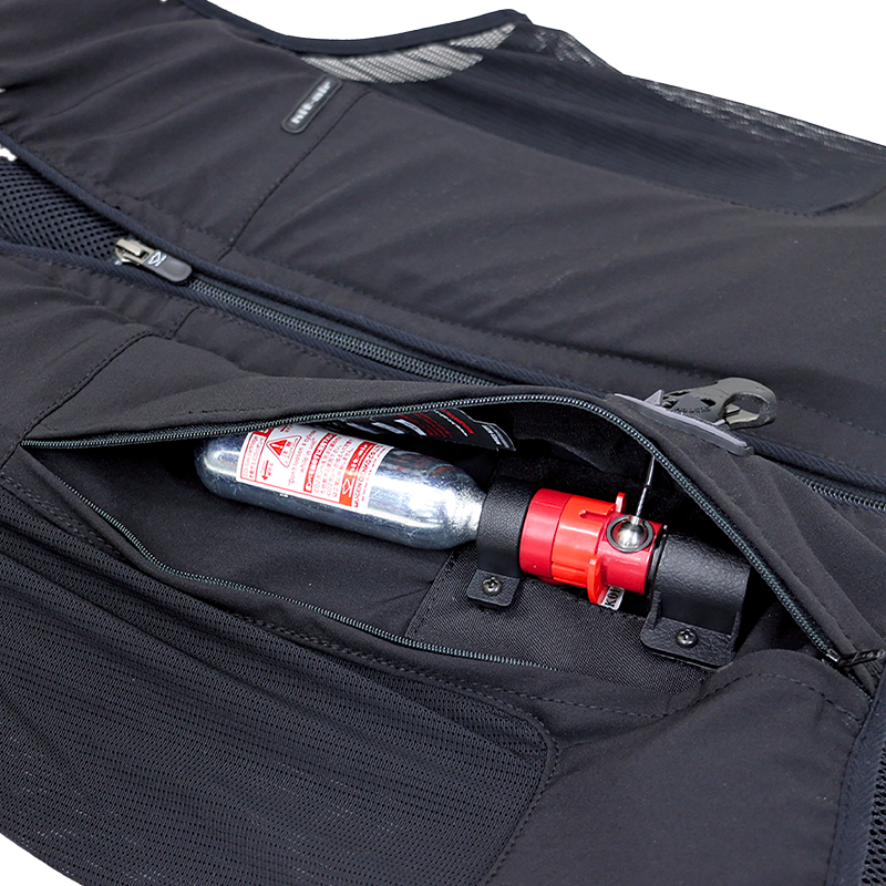 Hit Air - Airflex black airbag vest | - Ohlala