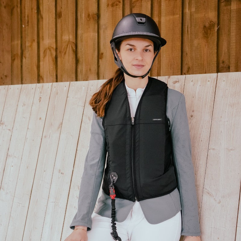 Hit Air - Airflex black airbag vest | - Ohlala