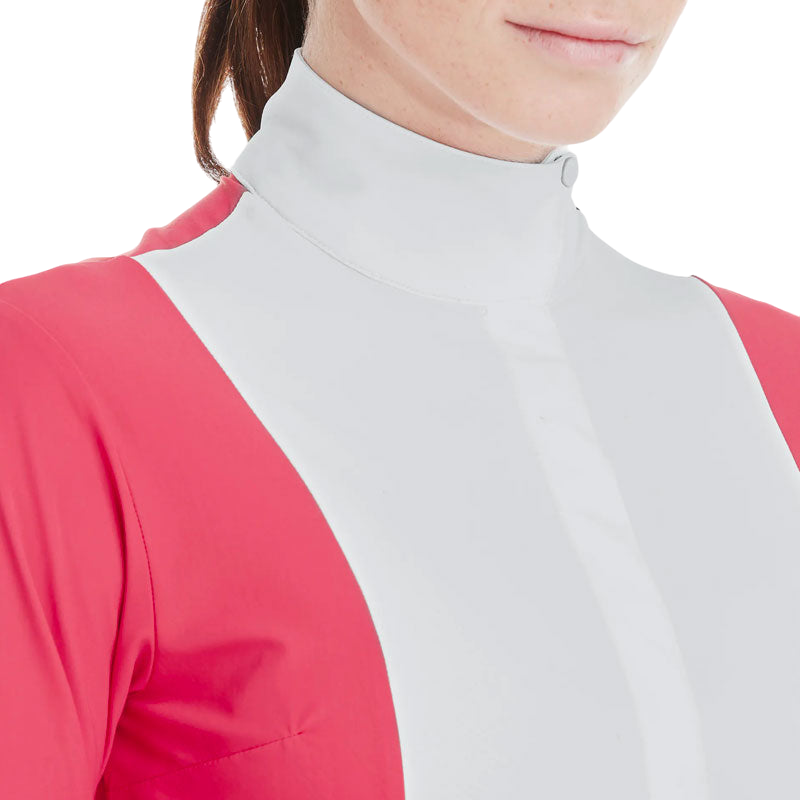 Horse Pilot - Damesblouse lange mouwen Monica roze | - Ohlala