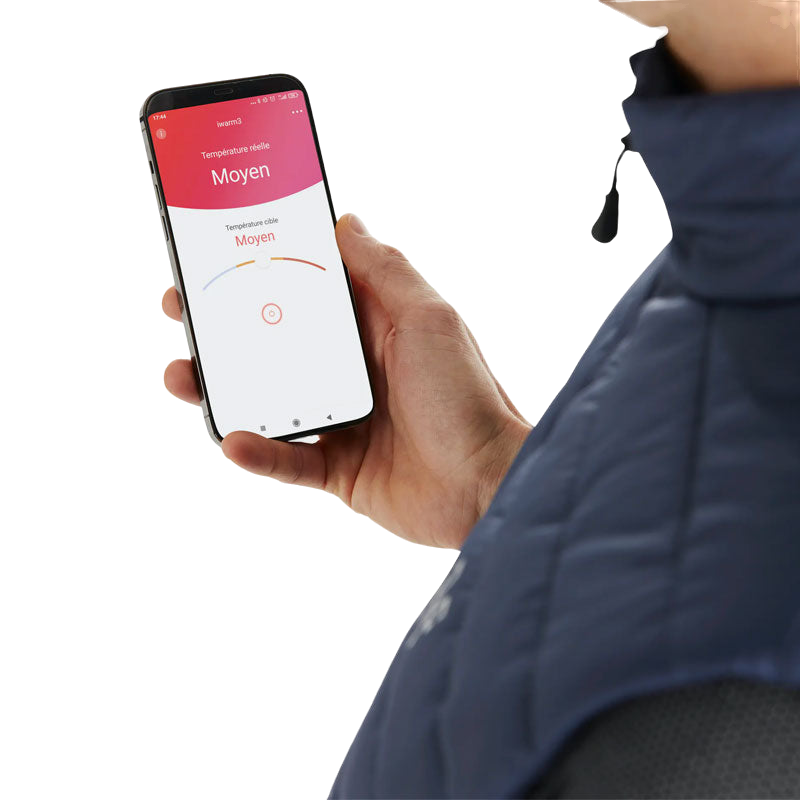 Horse Pilot - Doudoune sans manches homme E-Kelvin marine (sans batterie) | - Ohlala