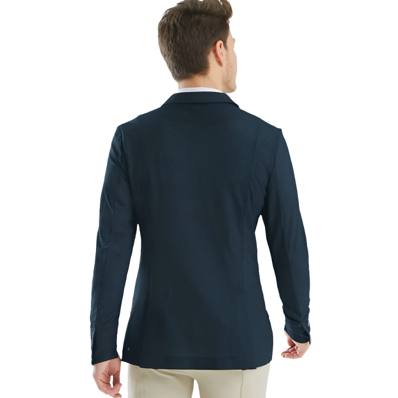 Horse Pilot - Chaqueta de competición hombre Aeromesh marino | - Ohlala