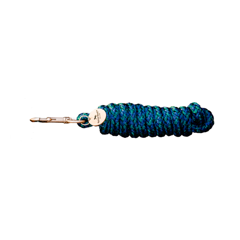Horseware - Signature Lead Rope Navy / Hunter Green | - Ohlala