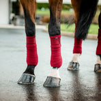 Horseware - Amigo Fleece mulberry polo wraps (x4) | - Ohlala