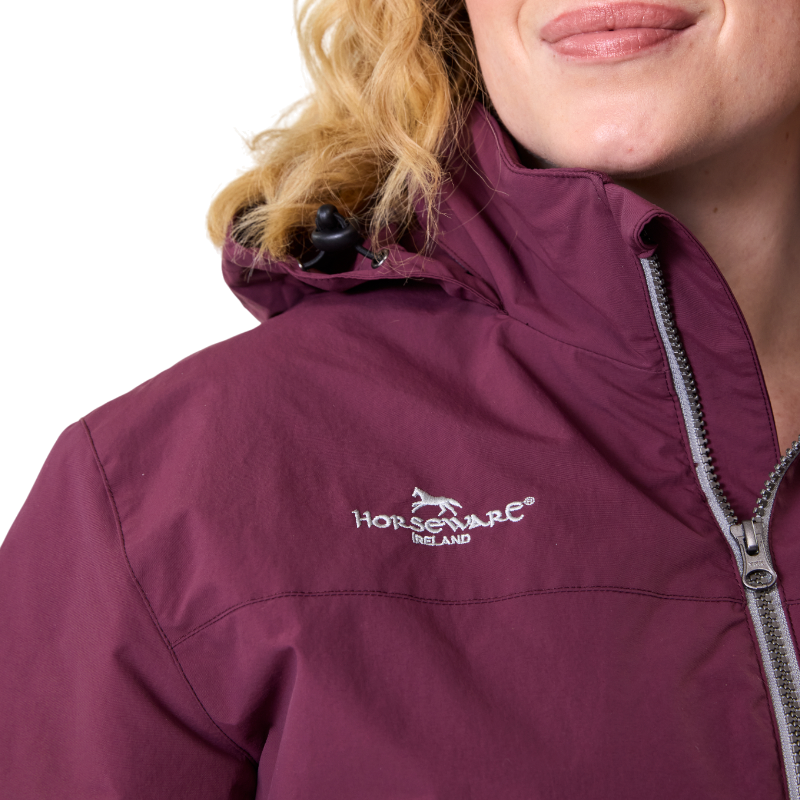 Horseware - Corrib unisex long sleeve jacket celestial purple | - Ohlala