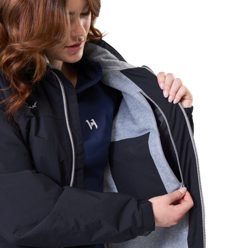 Horseware - Corrib unisex long-sleeve jacket, black | - Ohlala