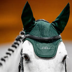 Horseware - Alessandro Albanese hunter green horse ear bonnet | - Ohlala
