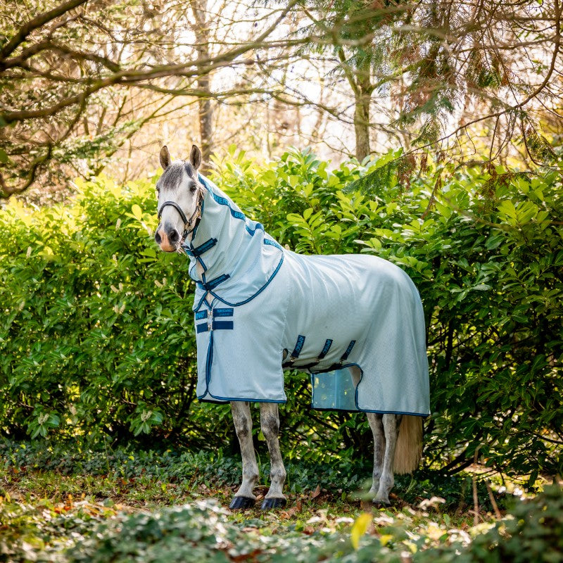 Horseware - Fliegendecke Amigo Bug Buster azurblau/ marine/ elektrischblau | - Ohlala