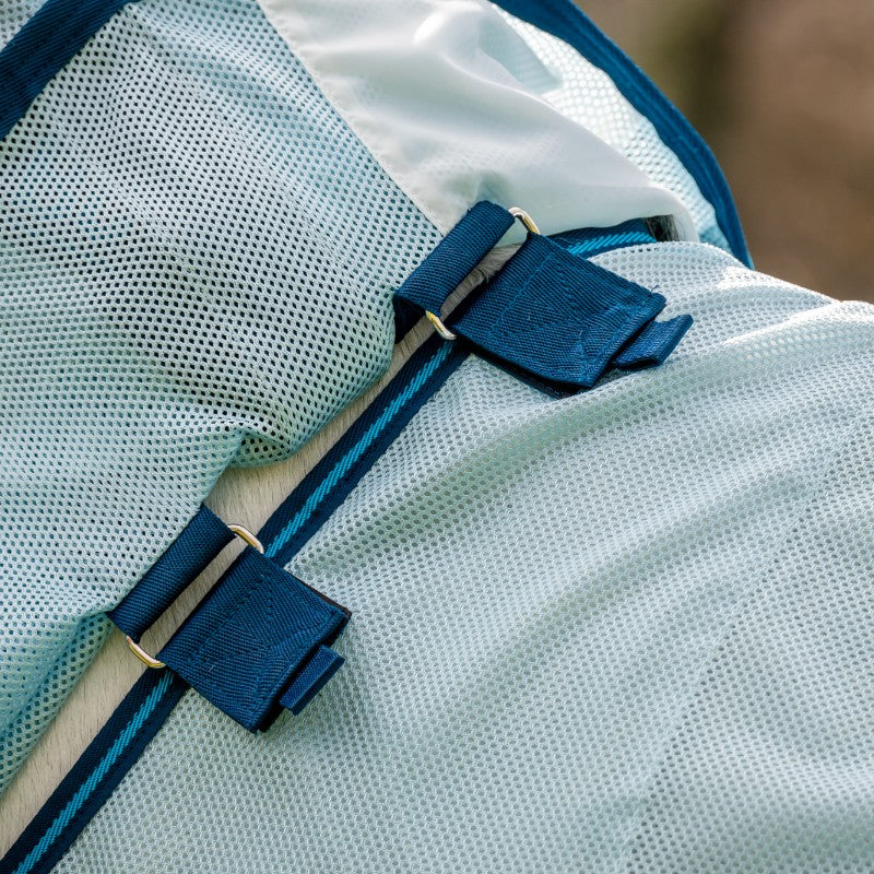 Horseware - Fliegendecke Amigo Bug Buster azurblau/ marine/ elektrischblau | - Ohlala