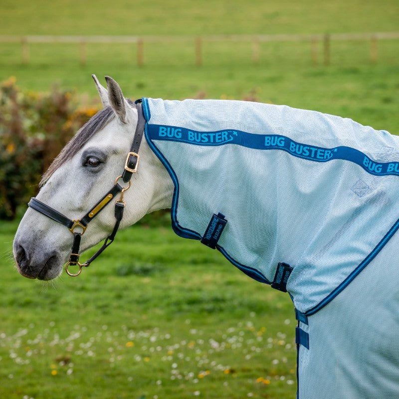 Horseware - Fliegendecke Amigo Bug Buster azurblau/ marine/ elektrischblau | - Ohlala