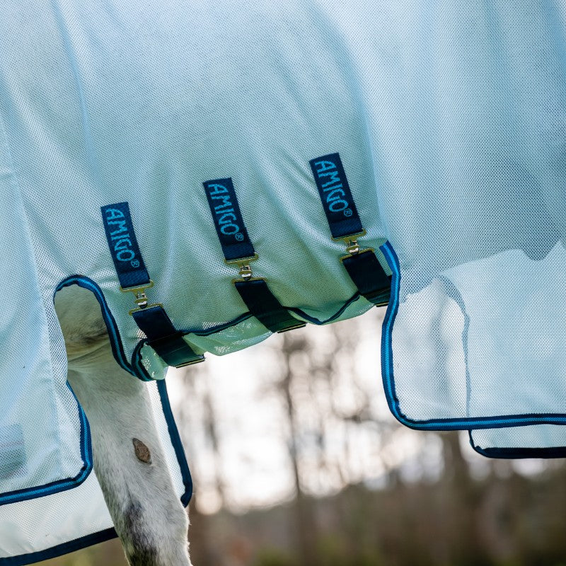 Horseware - Fliegendecke Amigo Bug Buster azurblau/ marine/ elektrischblau | - Ohlala