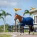 Horseware - Derka stajenna Amigo granatowy/ titanium grey/ srebrny 0g | - Ohlala